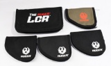 5 Small Ruger Soft Padded Handgun Cases