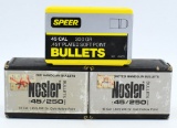 250 Count Of .45 Caliber Reloading Bullet Tips