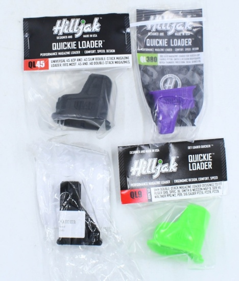 4 New In Package Quickie Handgun Magazine Loaders