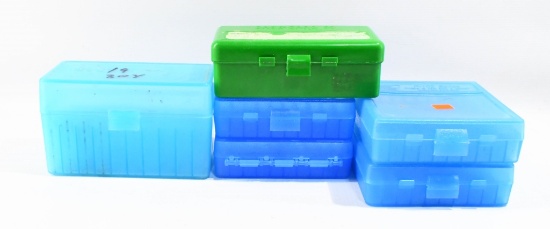 6 Various Size Plastic Ammunition Storage