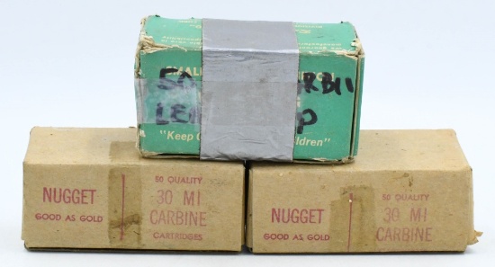Approx 140+ Rounds of M1 .30 Carbine Ammunition