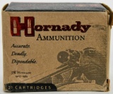 20 Rounds Of Hornady LeveRevolution .500 S&W