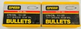 200 Count Of Speer .270 Cal Reloading Bullet Tips