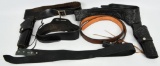 5 Leather Belts & 2 Leather Holsters