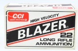 500 Rounds of CCI Blazer .22 LR Ammunition