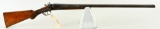 Antique Fremont Arms SXS Hammer Shotgun 12 Gauge