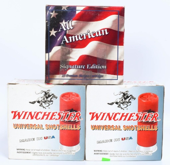 75 rds 12 gauge Winchester Universal Shotshells