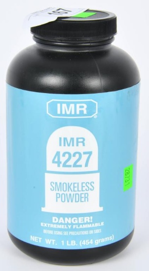 1 LB Container Of IMR 4227 Smokeless Gun Powder