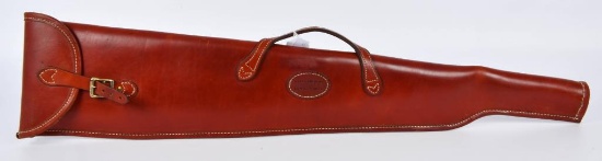 42" Hunter Tan Leather Rifle/Shotgun Scabbard