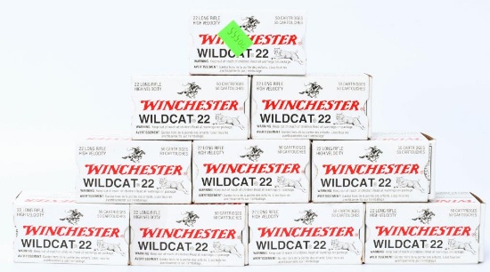 500 Rounds Winchester Wildcat .22LR Ammunition
