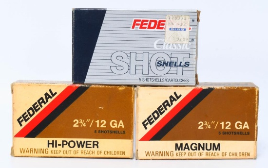 15 rds 12 gauge 00buck Shotshells various