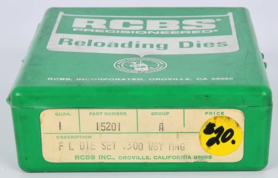2 RCBS Full Length Reloading Dies For .300 WBY Mag