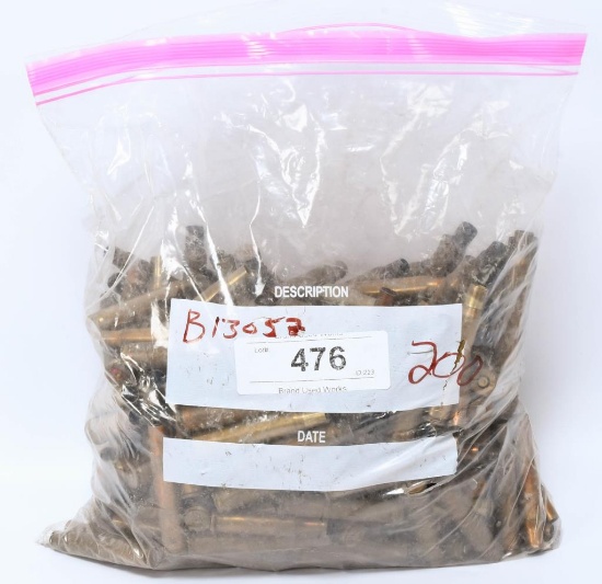 Approx 200 Count of Empty Rifle Brass Casings