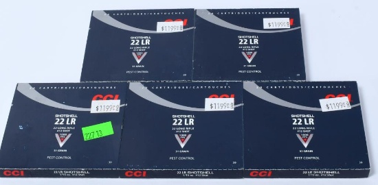 100 ct CCI shotshell .22 lr 31 grain #12 shot