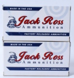 82 Rounds of Jack Ross Ammo 9mm 115 gr