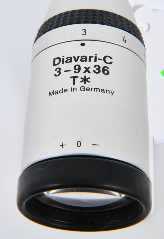 Zeiss Diavari C 3-9x36 T* Silver Color Rifle | Proxibid