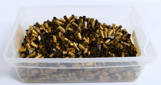 Approx 1600 Count Of 9mm Empty Brass Casings