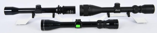 2 Simmons Rifle Scopes & 1 Tasco Rifle Scope