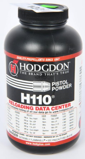 1 LB Of Hodgdon H110 Spherical Shotshell & Handgun