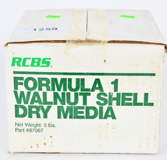 5 Lbs Of RCBS Formula 1 Walnut Shell Tumbler Media