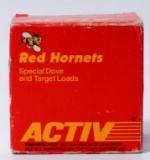 25 rds Red Hornets ACTIV 20 gauge Special Dove & t
