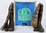 Wadewell 2-Ply Hip High Size 8 Shadow Grass Boots