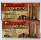 40 Rds Of Barnes VOR-TX .30-30 Win Ammunition