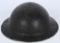 WWII African Campaign Steel Helmet Brodie style