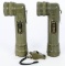 Two Fulton MX-991/U Flashlite & Commander whistle
