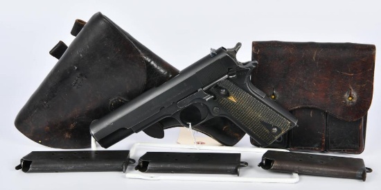 Norwegian M1914 Kongsberg Colt Semi Auto Pistol