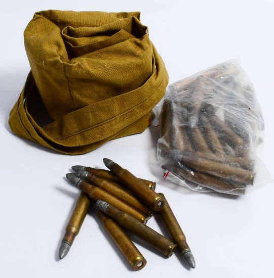 79 Rounds of .30-06 Ammunition & Bandoleer