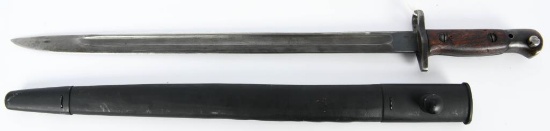 British 1907 Enfield Bayonet & Scabbard