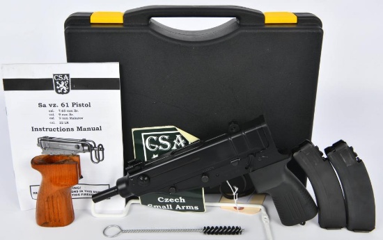 Czech Sa vz. 61 Skorpion Semi Auto Pistol .32 ACP