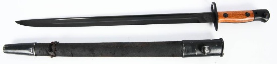 British GR P-1907 Enfield Bayonet W/ Scabbard