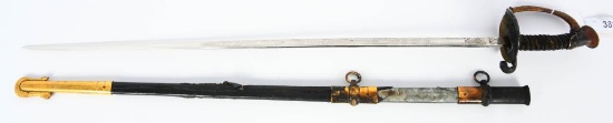 US COAST GUARD OFFICER'S SWORD CA.1915
