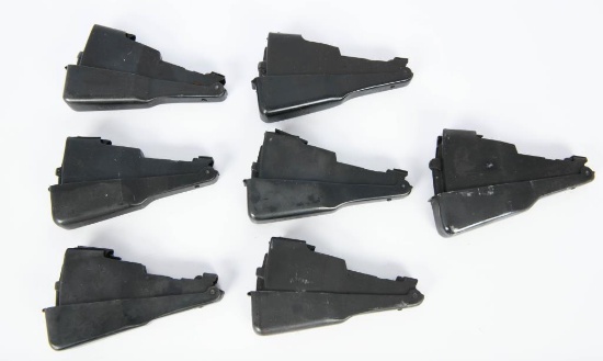 Lot of Seven SKS Factory Metal Magazines