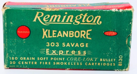 20 Rounds of .303 Savage Ammo