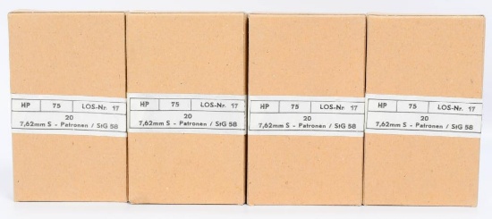 80 Rds Military Surplus Austrian 7.62x51 .308
