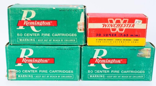 198 Rounds of .30 Luger (7.65MM) 93 Grain