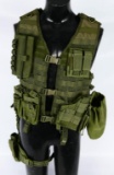 Tactical Chest Rig With Lots of Accessories