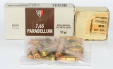 100 Rounds of 7.65X21 Para Ammo (.30 Luger)