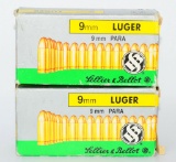 100 Rounds of 9mm Luger Ammunition