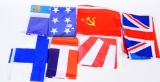 Lot of Various Size New Flags