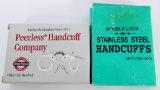 2 Sets Of Vintage Handcuffs In The Original Box
