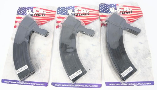 3 New In The Package U.S.A 30 Round SKS Magazines