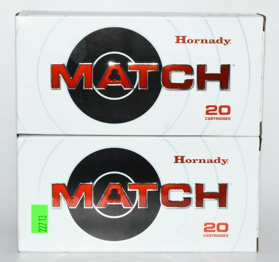 40 Rounds of Hornady 6.5 PRC Match Ammunition