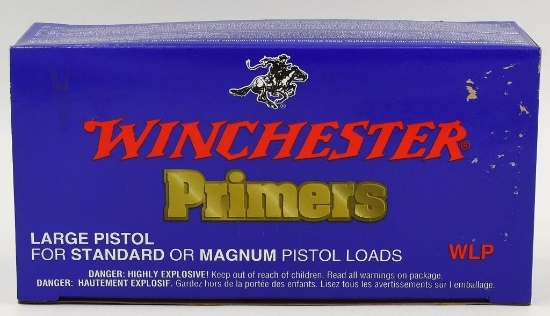 1000 Count Of Winchester Large Pistol Primers