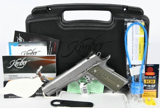 NEW Kimber 1911 Stainless TLE II Satin .45 ACP