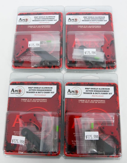 4 New Apex M&P Shield Enhancement Triggers Kits