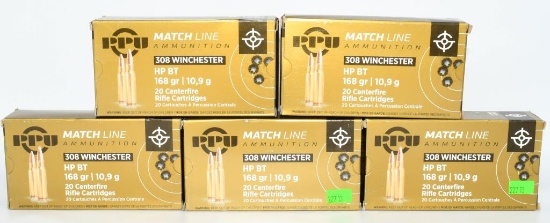 100 Rounds Of PPU Matchline .308 Win Ammunition